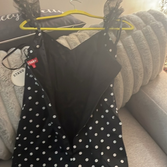 NEW ! 💕 STAUD Fit Much Flare Most GORGEOUS Dress ❤️ $990 Small - Picture 4 of 17